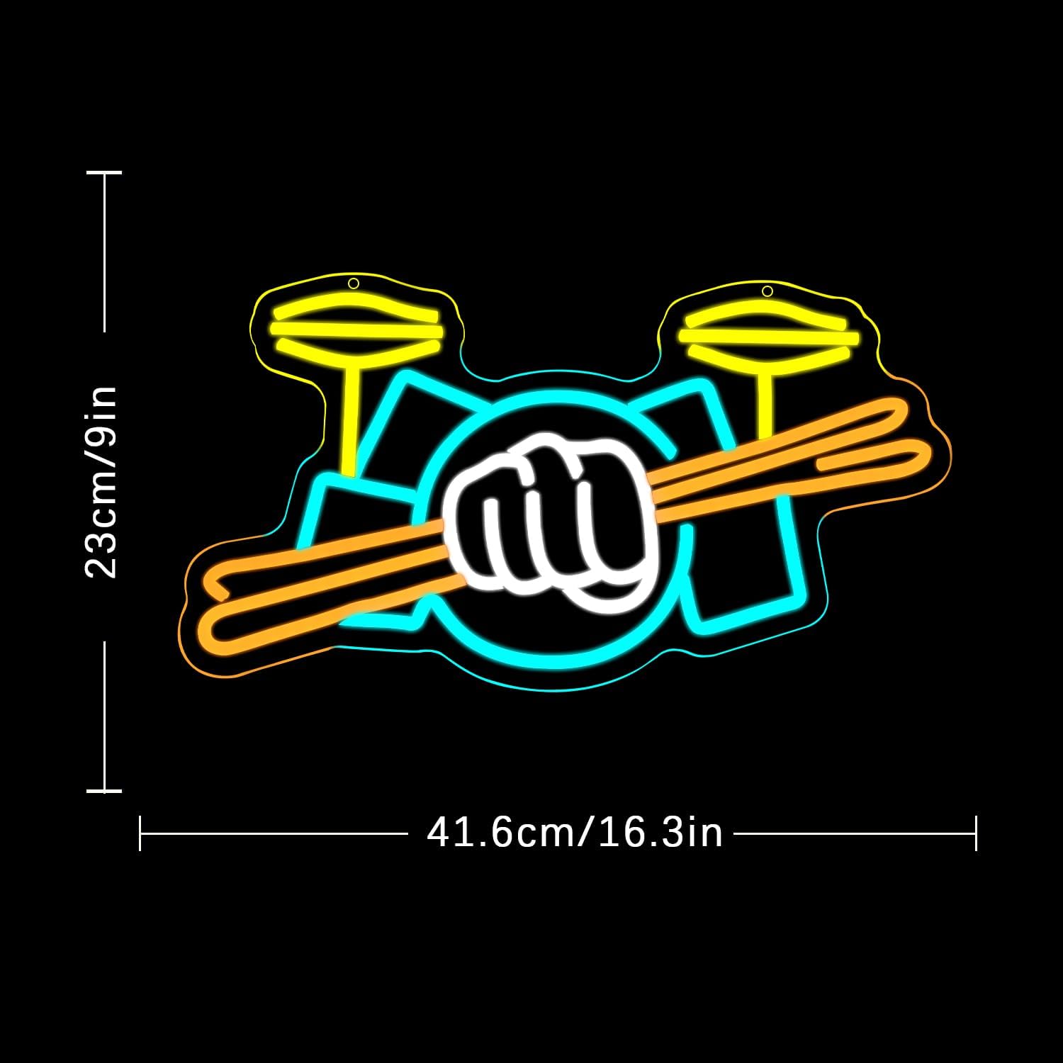 Davul Seti Neon Tabela USB Güç - Lighting Decoration Ideas incelemesi ve fiyatı