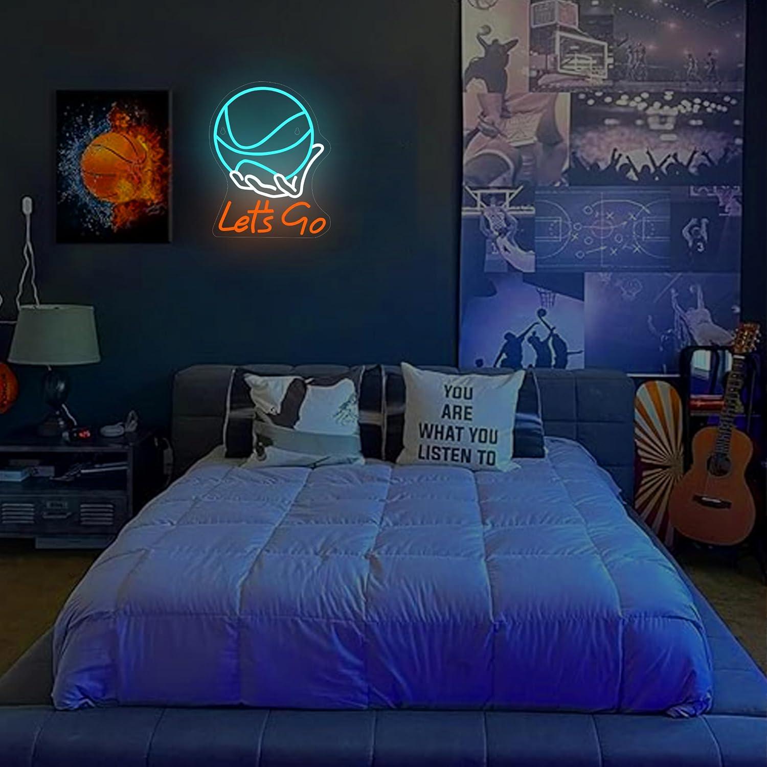 Let's Go Basketbol Neon Tabela - Lighting Decoration Ideas incelemesi ve fiyatı