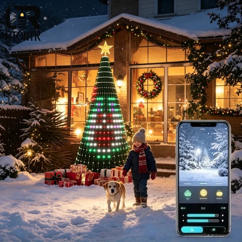 Noel Yıldızı Ağaç Işıkları RGB - Lighting Christmas Decor incelemesi ve fiyatı