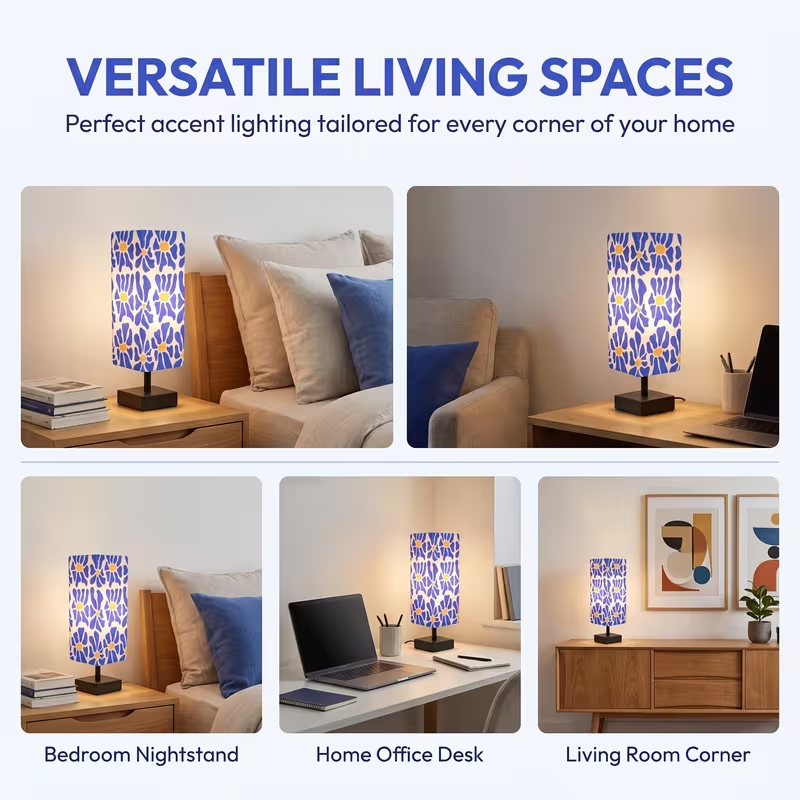 Modern, Renkli, Çiçek Desenli  - Up Lighting Decor incelemesi ve fiyatı