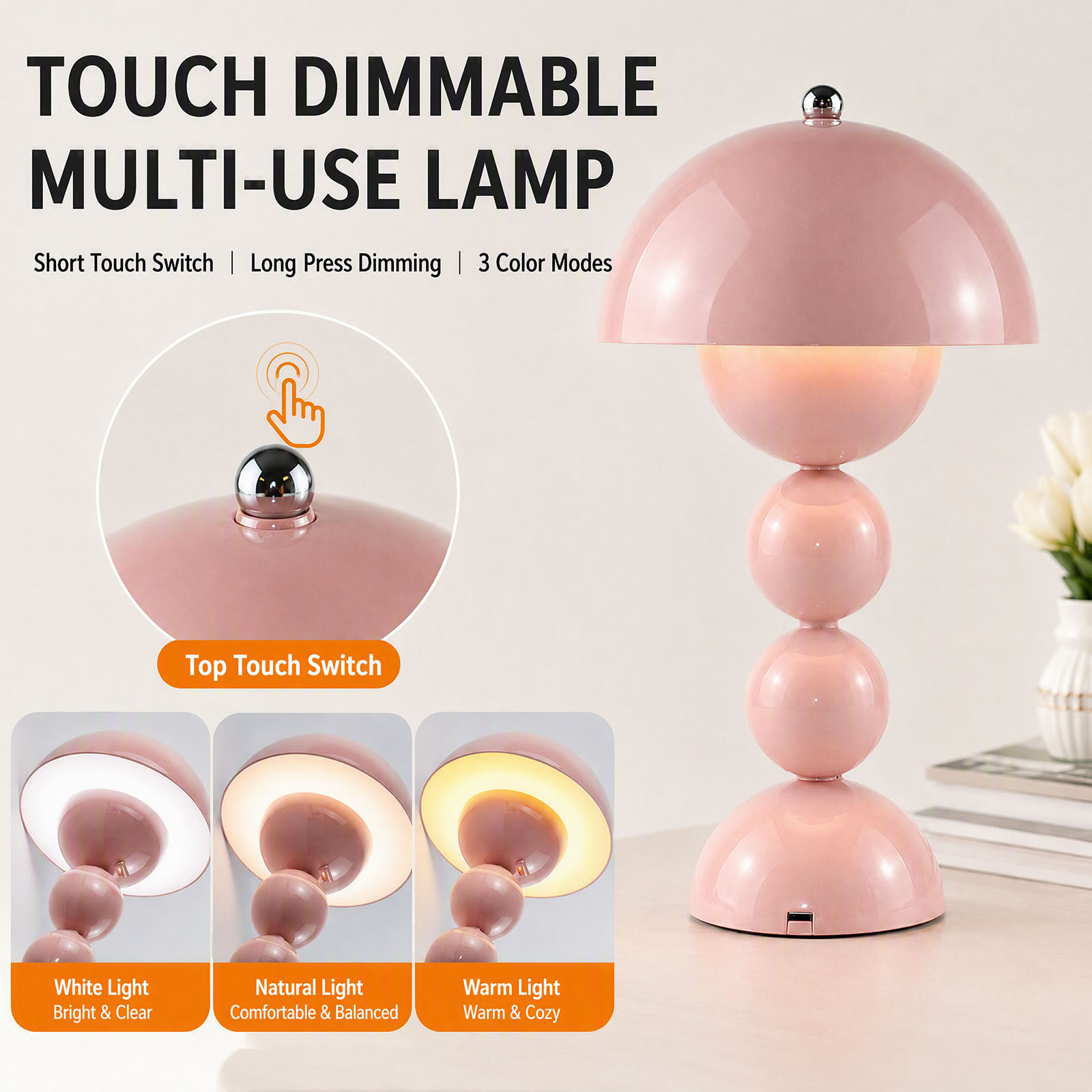 USB'li Mantar Şeklinde LED Mas - Lighting Decor Bedroom incelemesi ve fiyatı