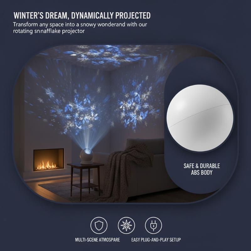 Noel Temalı LED Kar Tanesi Pro - Lighting Christmas Decor incelemesi ve fiyatı